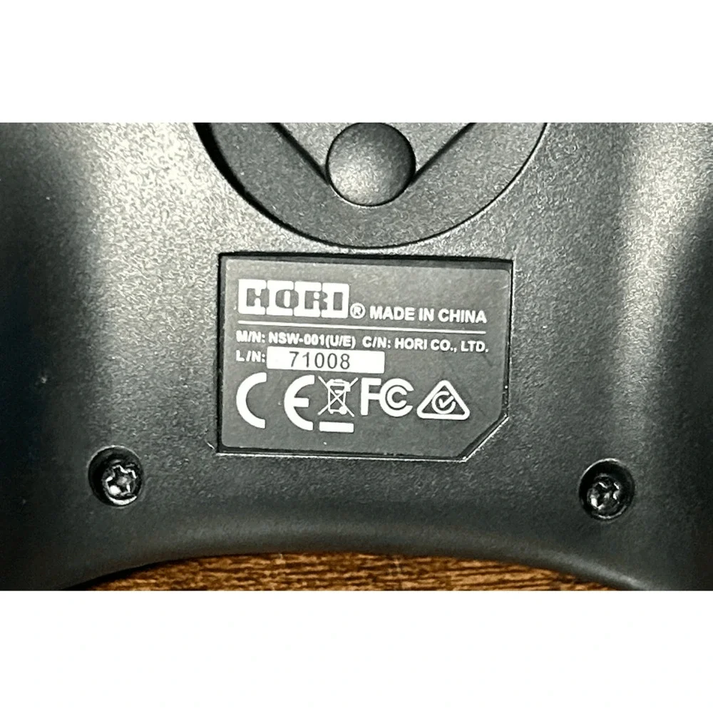 Nintendo Switch HORI Horipad Wired Controller BLACK NSW-001U